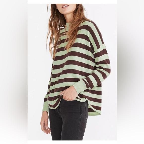 NWT Madewell Ashbury Mockneck Sweater - Picture 1 of 12